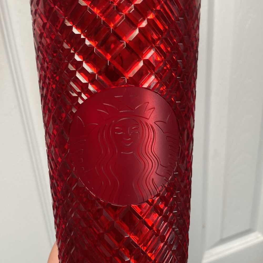 Starbucks Christmas red cup tumbler